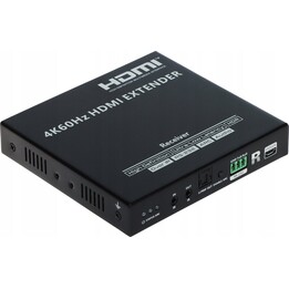 Delta HDMI-EX-IP-4K-X1/RX receptor de extensor HDMI negro