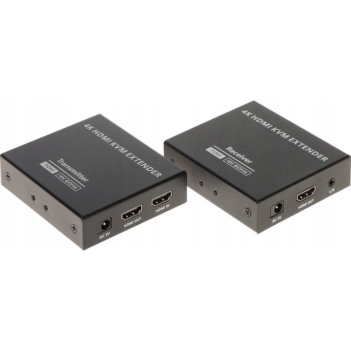 DELTA-OPTI HDMI+USB-EX-70-4KV2 extensor HDMI y USB