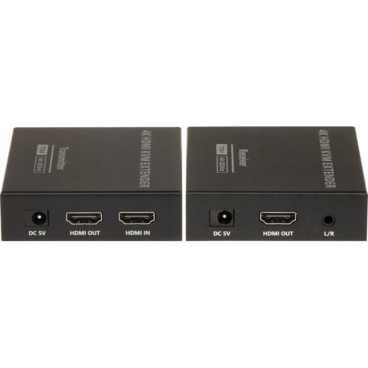 DELTA-OPTI HDMI+USB-EX-70-4KV2 extender HDMI e USB