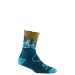 Tappeto Northwoods color turchese scuro