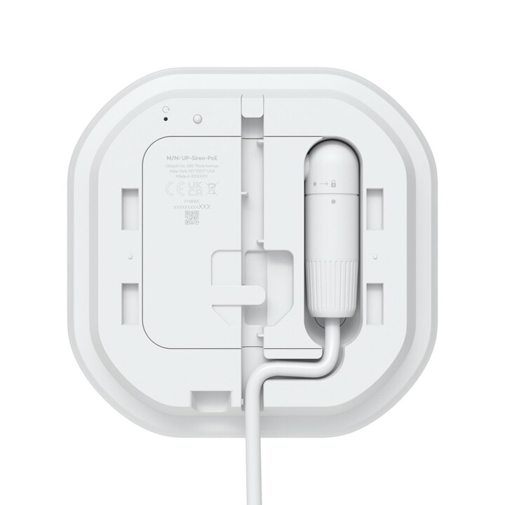 Ubiquiti Sirena POE Wired Siren Indoor/Outdoor White