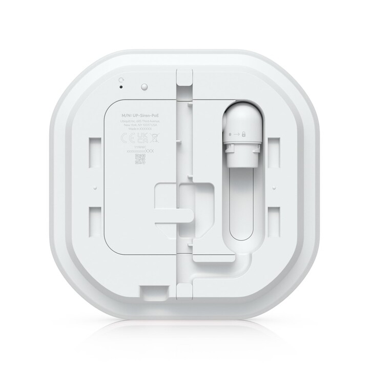Ubiquiti Sirena POE Wired Siren Indoor/Outdoor White