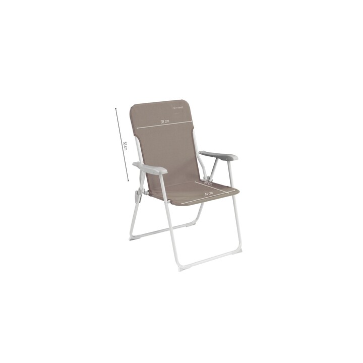 Outwell Blackpool Toffee Tint Silla de camping 2 pata(s) Marrón