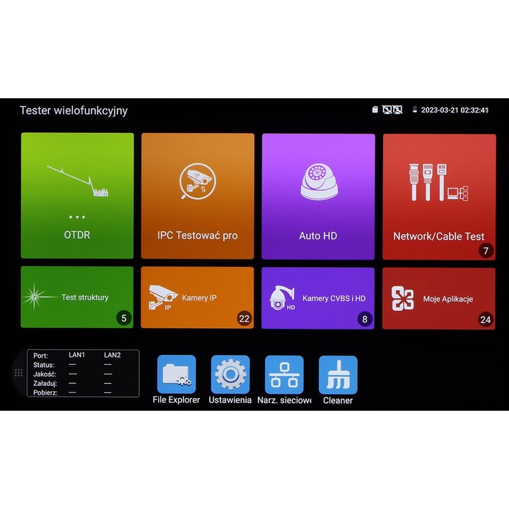 Optical Reflectometer with CCTV Tester CS-R8-80H