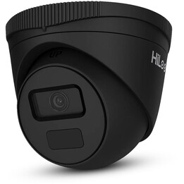 Hilook IPC-T241H-C black 4MP dome camera with infrared up to 20m.