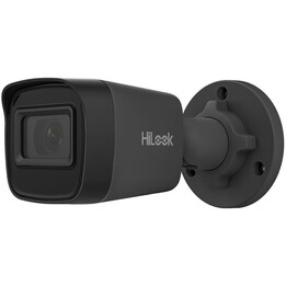 Telecamera IP Hilook IPC-B141H-C nera a forma di proiettile, 4 MP, 2,8 mm, IR, 20 m, PoE