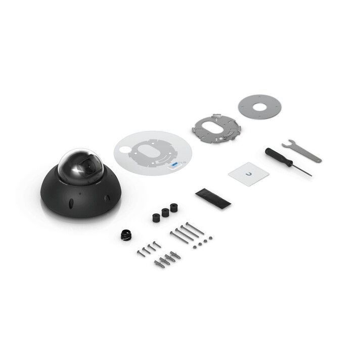 Câmera de segurança IP Ubiquiti G6 Pro Dome Pad para ambientes internos e externos, 3840 x 2160 pixels, para teto/parede.