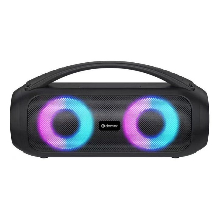 Denver BTG-618 haut-parleur portable et de fête Enceinte portable stéréo Noir 40 W