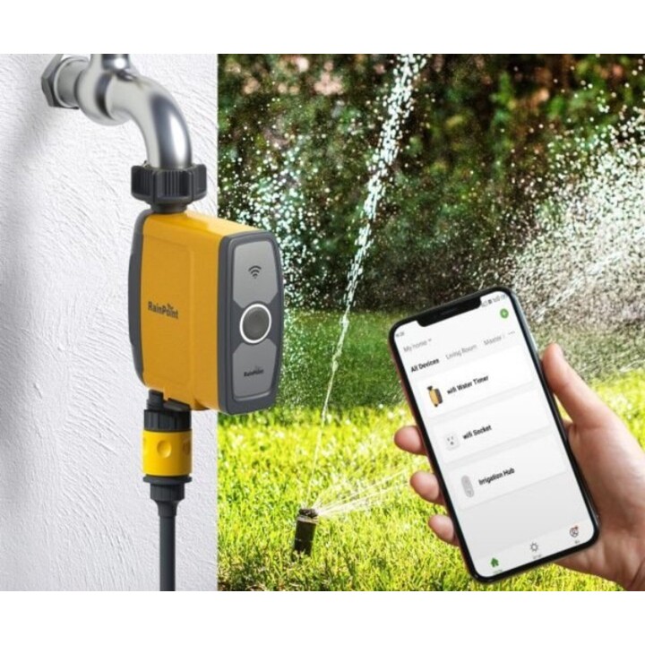 Smart valve for irrigation syst. w/ WiFi gateway