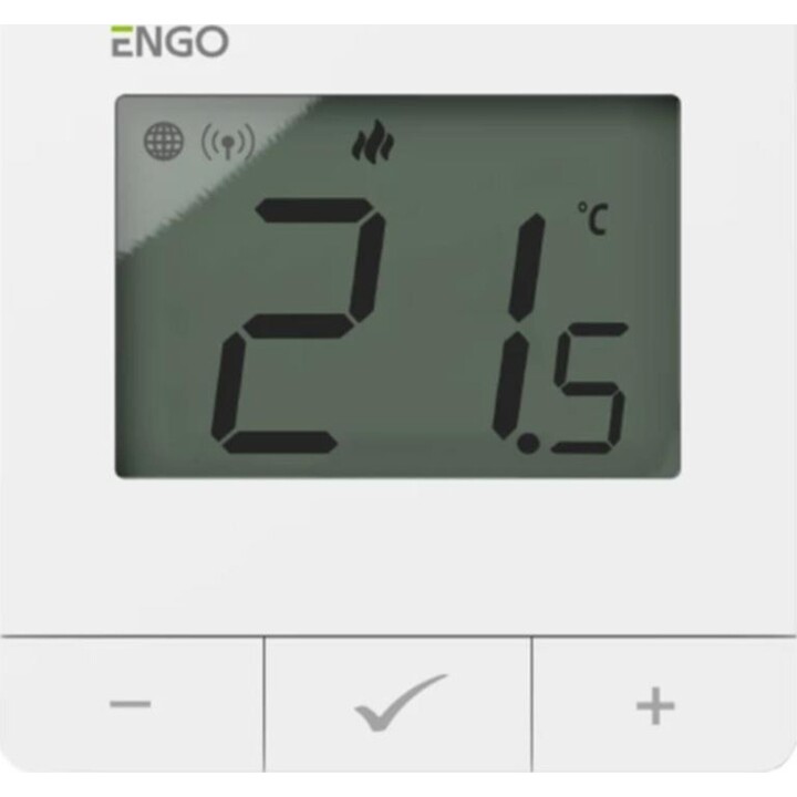 Temperature control, 230 V, white, Internet, ZigBee