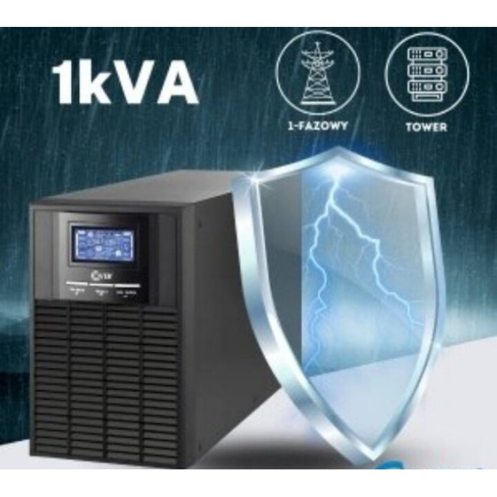 Fonte de alimentação UPS COVER-BASIC-1K+2X9AH 1000 VA