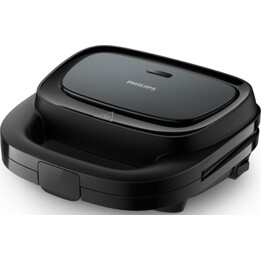 Philips 3000 series HD2331/90 gaufrier et appareil à croque-monsieur 750 W Noir