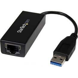 Startech USB31000S USB 3.0-zu-RJ45-Gigabit-Ethernet-Adapter, schwarz