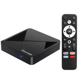 HS86 MINI14 2 GB/16 GB 4K Android 14 Wi-Fi 6 de banda dupla Bluetooth 5.0 - Android TV Box