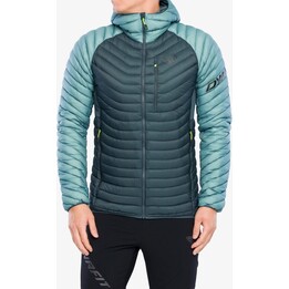 Jaqueta com capuz Dynafit Radical Down - Azul-acinzentado Tamanho: P