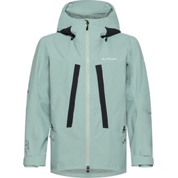 Jaqueta feminina Vaude Monviso 2.5L para montanha - Cinza escuro, Tamanho: P