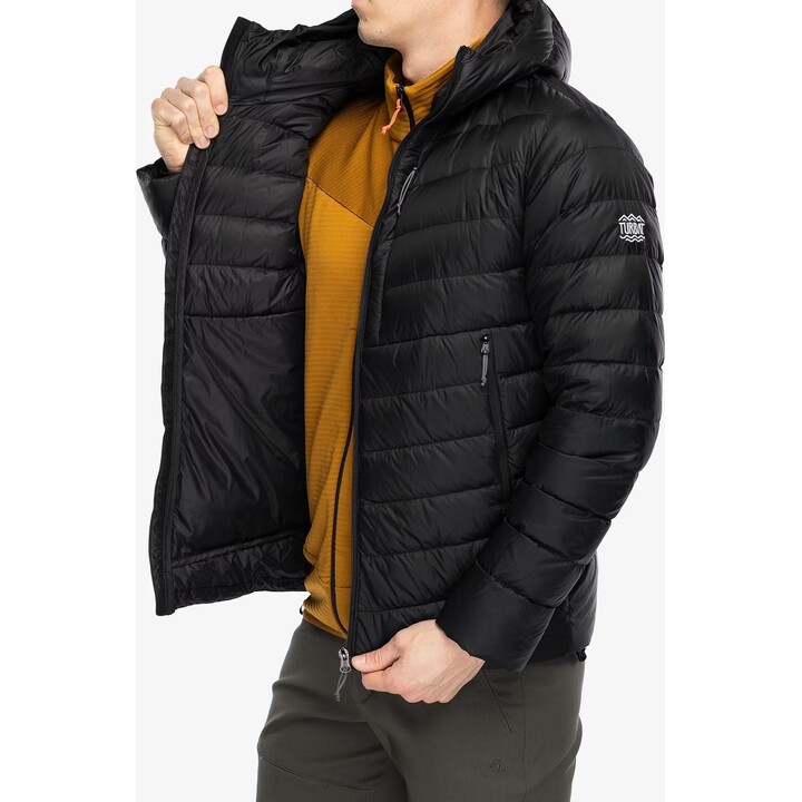 Turbat Nora down jacket - jet black size: s