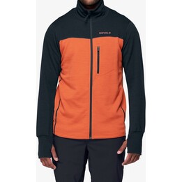 Chaqueta Devold Explorer Merino Jkt - color ladrillo/tinta, talla: M