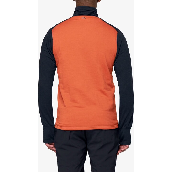 Devold Explorer Merino Jacket - brick/ink color, size: M