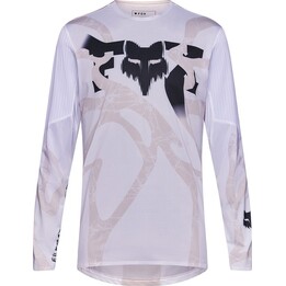 Fox Flexair LS Jersey Diffuse SE Enduro Jacket - White Size: L