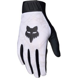 Guantes Fox Flexair Glove Diffuse SE para MTB - Blancos Talla: XL