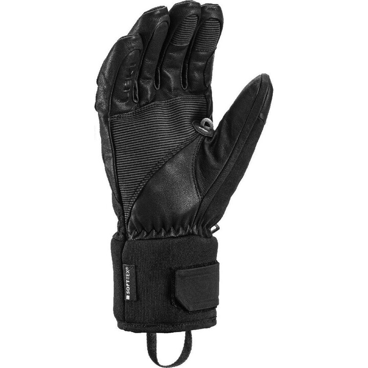 LEKI Argus 3D finger ski gloves black