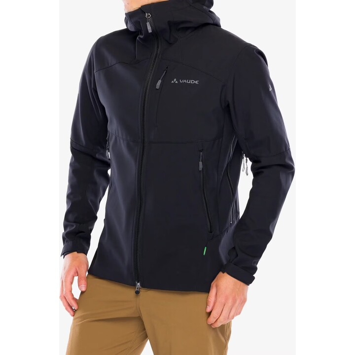 Giacca Vaude Roccia Softshell II - Nera
