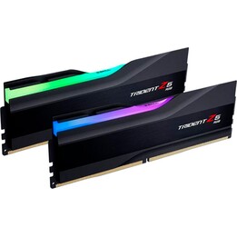 Conjunto de 2 módulos de memória DDR5 G.Skill Trident Z5 RGB 64 GB (2x32 GB) 6000 MHz CL28 XMP Preto