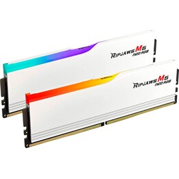 Kit 2 Memoria DDR5 G.SKill Ripjaws M5 Neo RGB 64GB 2x32GB 6000MHz CL32 EXPO-XMP Negro Blanco