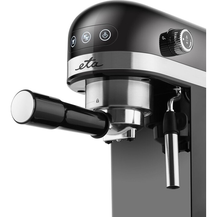Máquina de café expresso ETA Coffito, 1465 W, 20 bar, suporte para a máquina de café, bocal para espumar leite, design compacto,