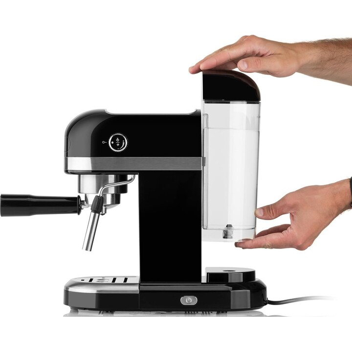 Máquina de café expresso ETA Coffito, 1465 W, 20 bar, suporte para a máquina de café, bocal para espumar leite, design compacto,