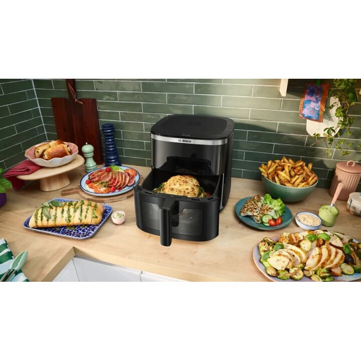 Fritadeira Bosch Série 6 Mafs2671b, de 7,2 L, independente, com 1800 W, de ar quente