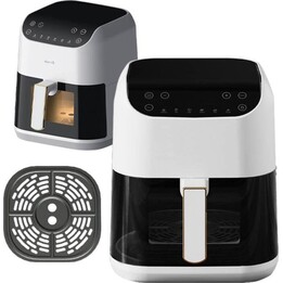 Friteuse à air chaud Deerma DEM-KZ130W 5,5 L, 1 300 W, avec programmes et minuterie