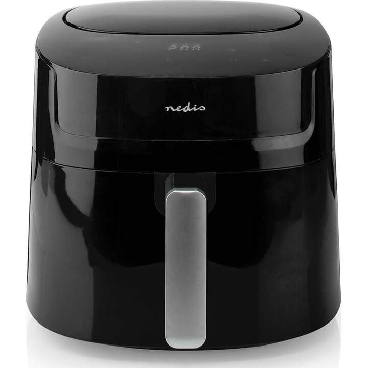 Friteuse à air chaud Nedis KAAF170BK – Capacité de 7,2 L – 8 programmes – Commande numérique