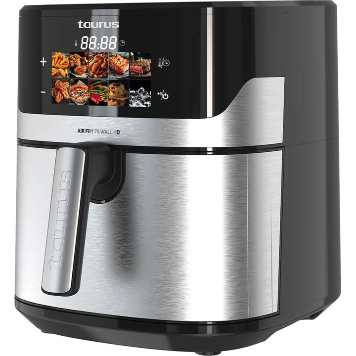 Friteuse à air chaud TAURUS 7S WALL 6,5 L, 1 600 W, panier amovible