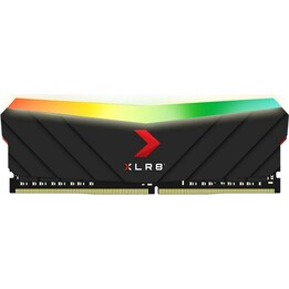 Memoria per desktop PNY XLR8 Gaming EPIC-X RGB da 16 GB, DDR4, 3200 MHz, CL16, nera