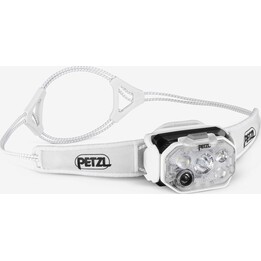 Linterna frontal recargable Petzl Swift RL de 1200 lúmenes con iluminación reactiva, color blanco