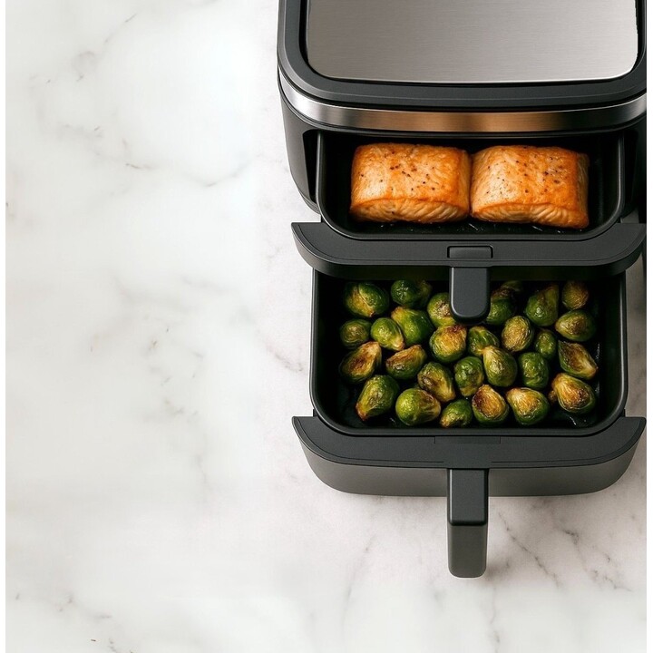 Air Fryer ALPINA 2x5,5l 2800w czarny