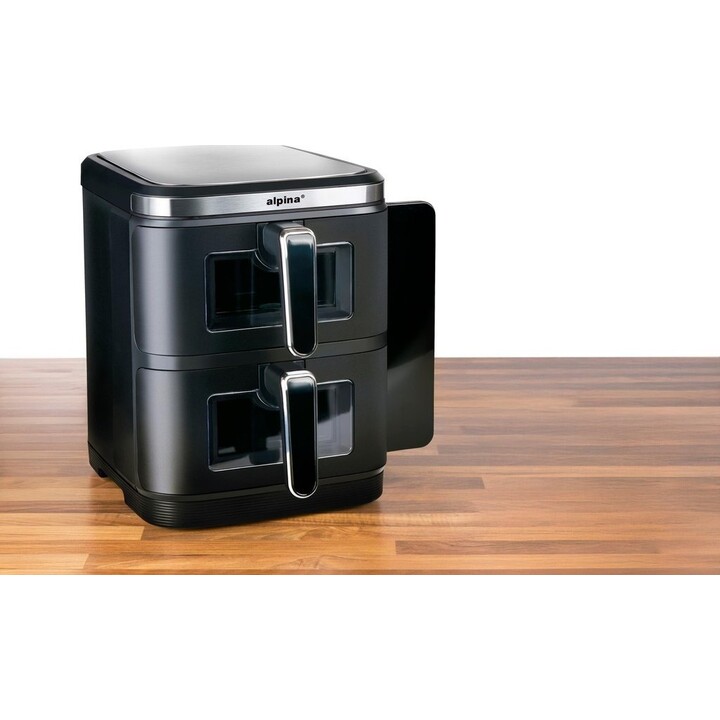 Air Fryer ALPINA 2x5,5l 2800w czarny
