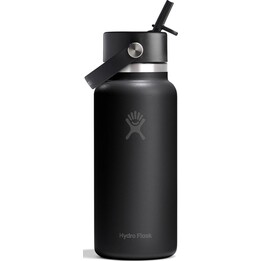 Butelka termiczna Hydro Flask 32 Oz Wide Flex Straw Cap (946 ml) - blk