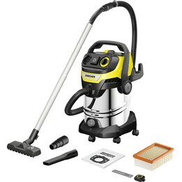 Aspirapolvere KARCHER Potenza di aspirazione 315 AW Capacità di raccolta polvere 30 L Aspirapolvere a tamburo Tipo di pulizia A 