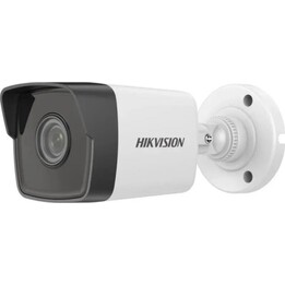 Cámara de red tipo «bullet» fija Hikvision de 2 MP con infrarrojos, objetivo EXIR de 2,8 mm, 2.0, IP67, color blanco