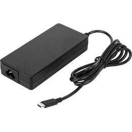 Adaptateur secteur Getac 100 W de type C pour ordinateurs portables et tablettes robustes - Noir