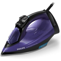 Philips Perfectcare GC3925/30 Dampfbügeleisen mit Steamglide Plus-Bügelsohle, schwarz