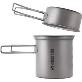 Set di pentole in titanio Rockland Travel Pro