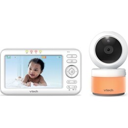 Vtech 5" screen baby monitor with motion detection and light projection vm5463