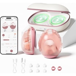 MOMCOZY AIR 1 Ultra-Slim Breast Pump, BP335