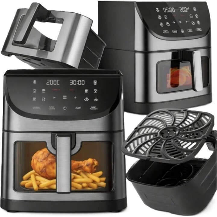 Freidora de aire Extralink 8L 1800W 200 grados