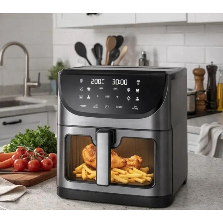 Extralink AIR FRYER FRYTKOWNICA BEZTLUSZCZOWA 8L 1800W 200 STOPNI