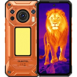 Oukitel WP500 Ultra Termico, 12 GB 1 TB, 6,78 FHD+, 10000 mAh, Arancione